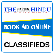 The Hindu Classified Ad Booking